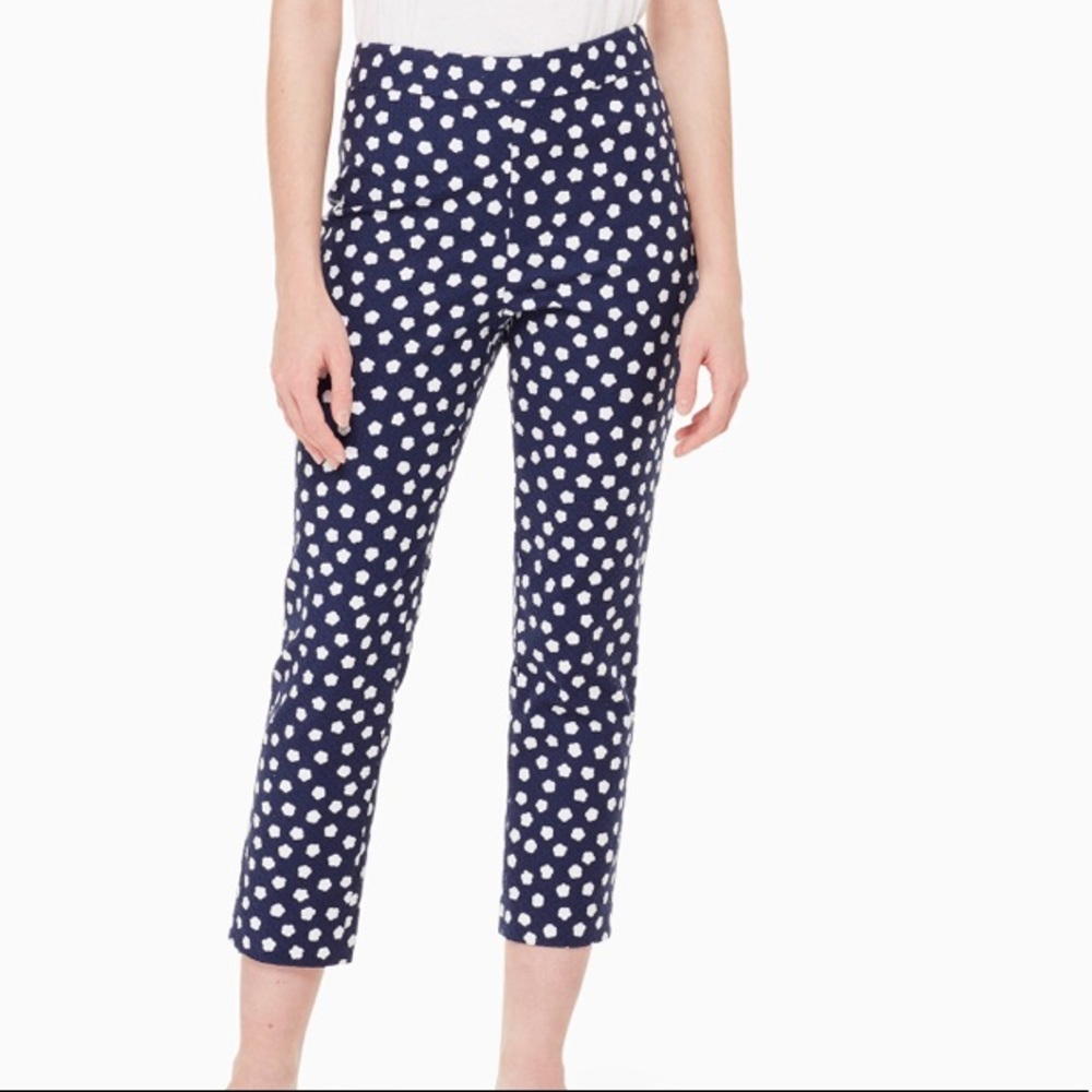 ❌❌❌SOLD❌❌❌Kate Spade Cloud Dot Jacquard pants